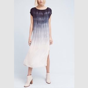 NEW Anthropologie Cloth & Stone Dip Dye Tunic Dress